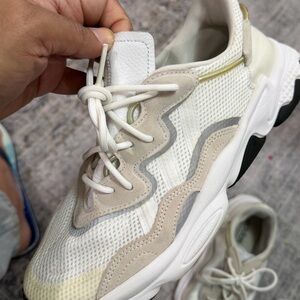 adidas White Interior Tag Sneaker